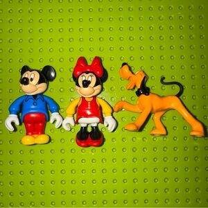 LEGO Disney Mickey & Minnie Minifigure 33254b 33257 Pluto 33261 Vintage 2000